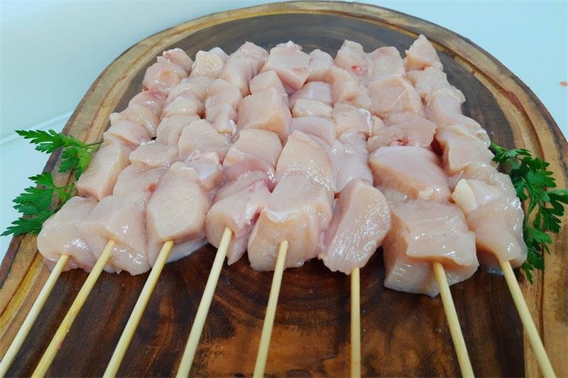 receita de espetinho de frango