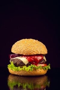 Hambúrguer artesanal