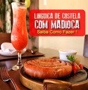 Linguiça De Costela Com Mandioca