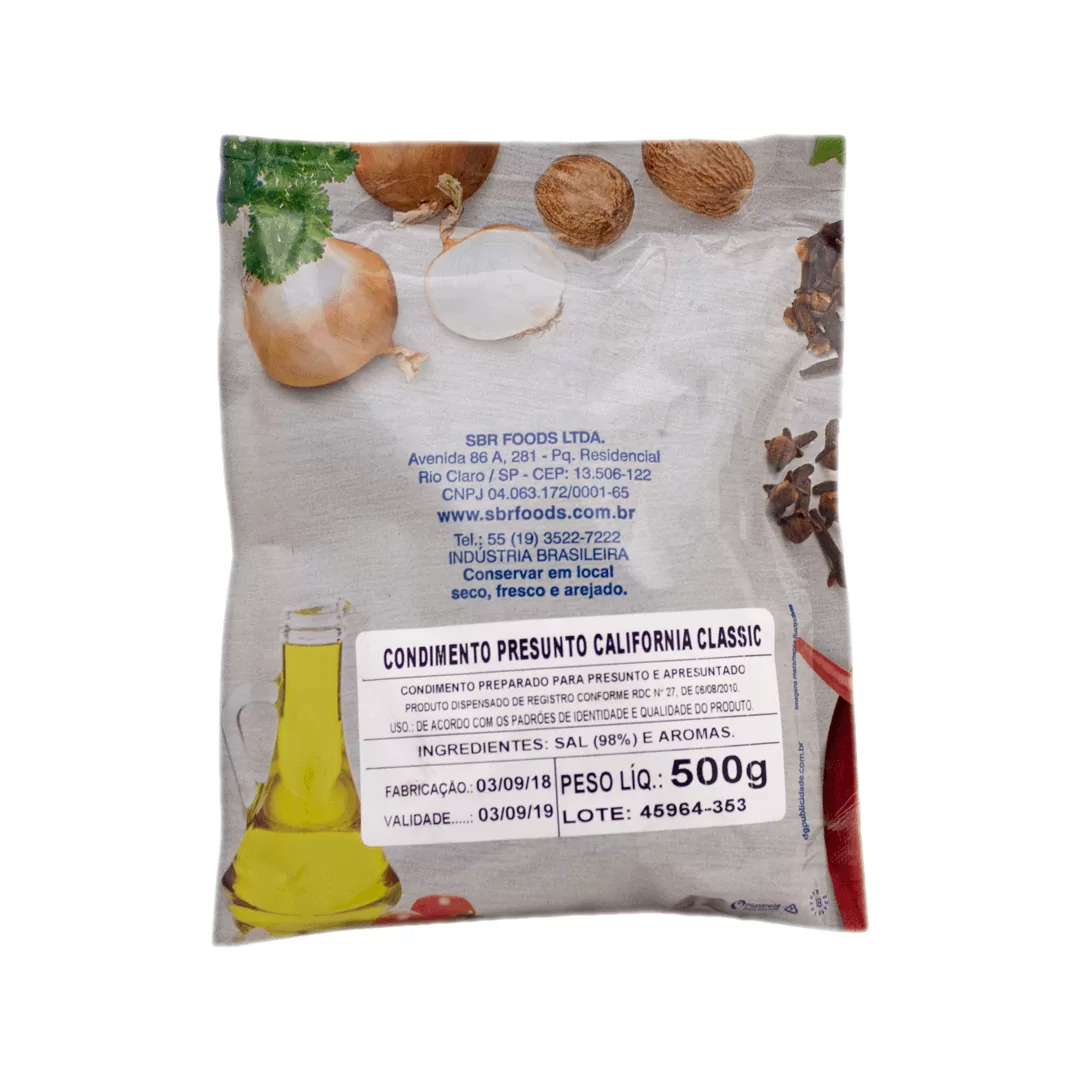 Condimento Presunto Califórnia Classic