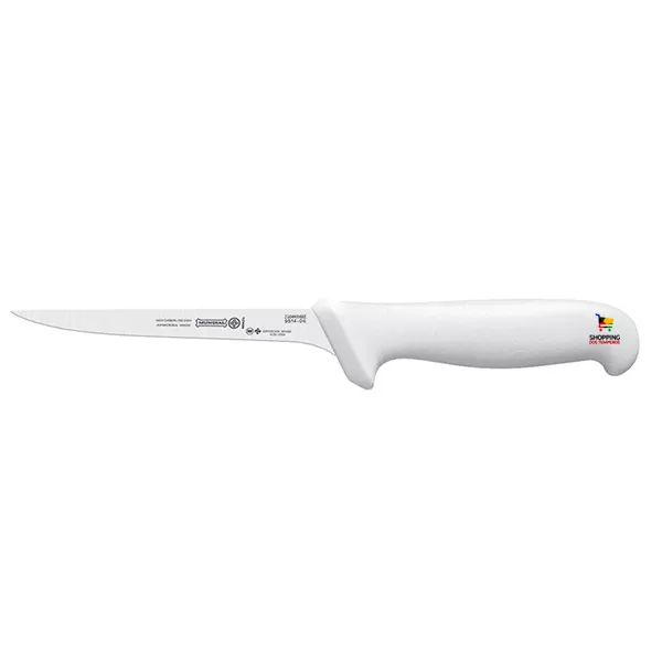 Faca Profissional Desossa Cabo Branco 6" Mundial